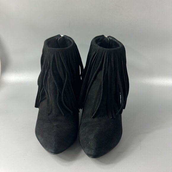 ELYSE WALKER Las Angenlas Ankle High Boots with Fringes, Size 39 - Picture 3 of 12